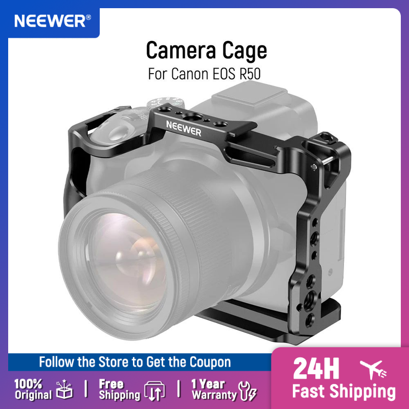Canon Camera Eos R50 - NEEWER R50 Kamera Kafesi Canon EOS