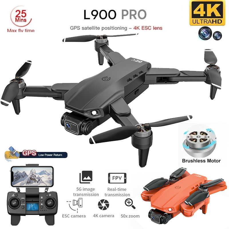 Drone Cinematic - L900 Pro GPS Drone 4K profesyonel