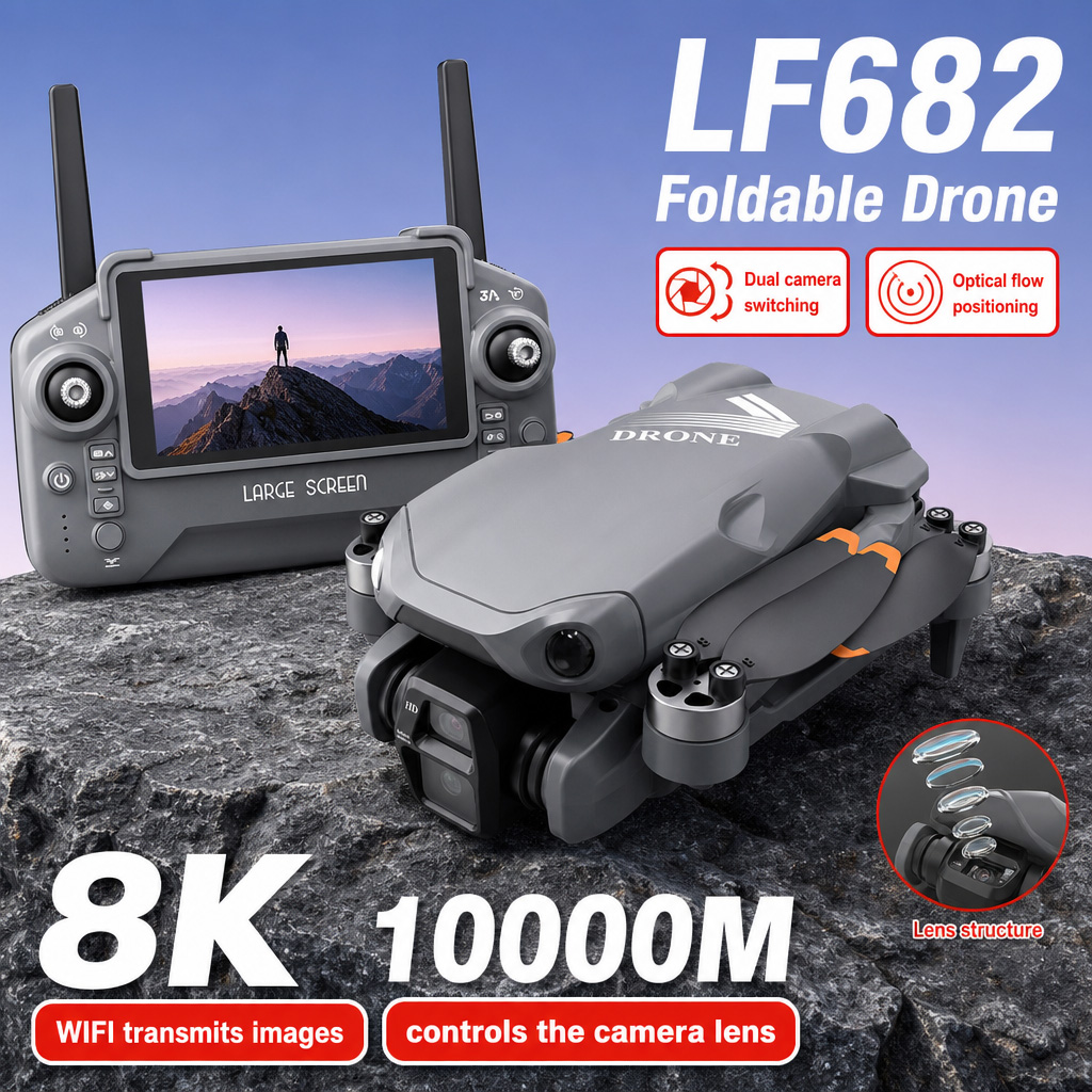 Drone Cinematic - Hava Fotoğrafı LF682 Drone 8K HD