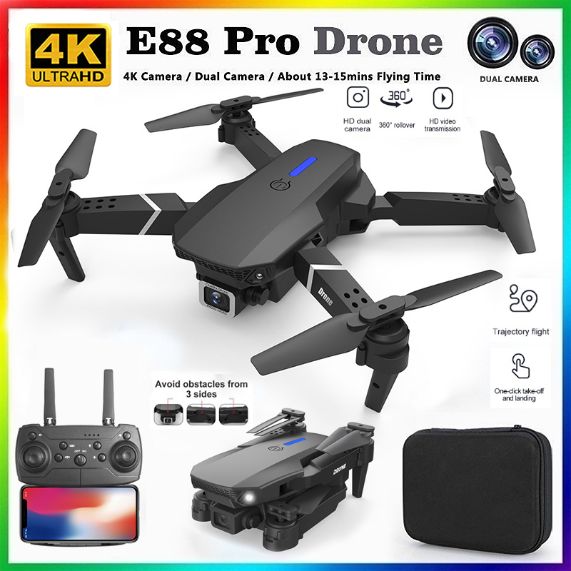 2026 YENİ E88 Profesyonel HD 4 - Eachine Drone E58 incelemesi ve fiyatı