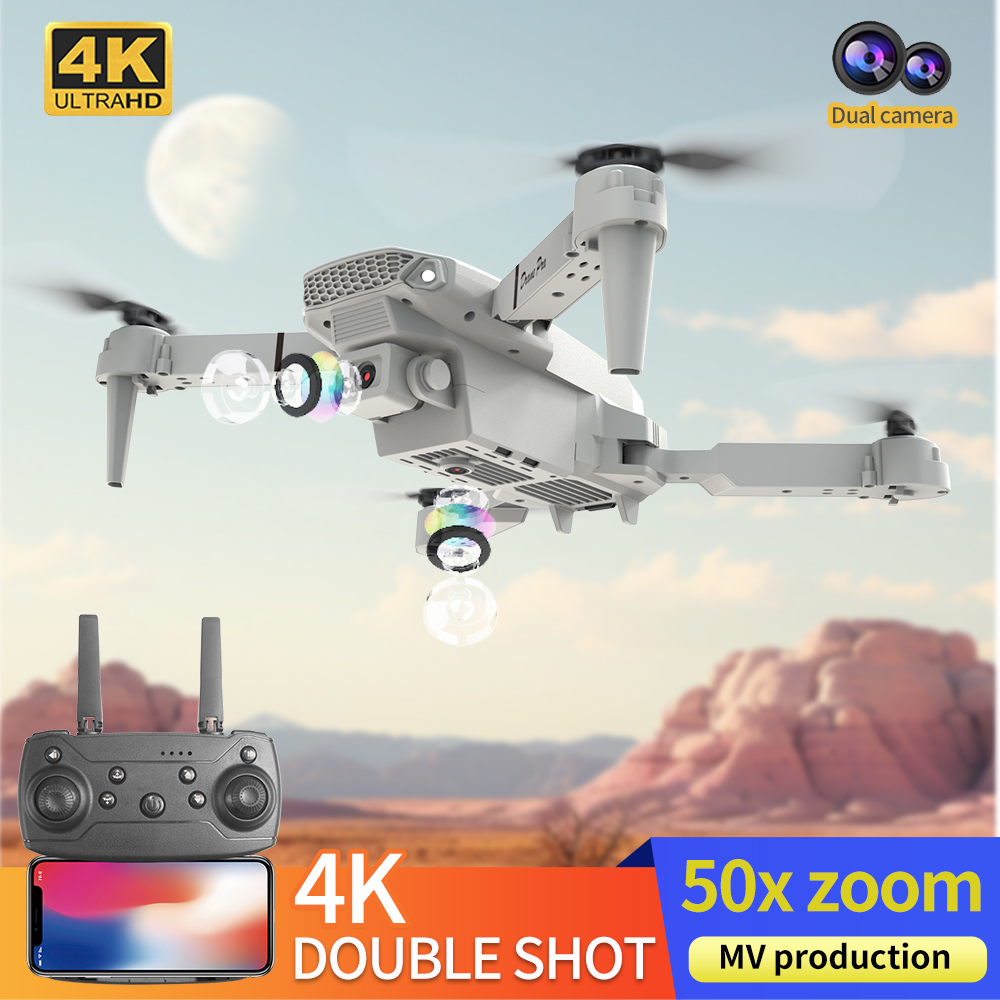 2026 YENİ E88 Profesyonel HD 4 - Eachine Drone E58 incelemesi ve fiyatı