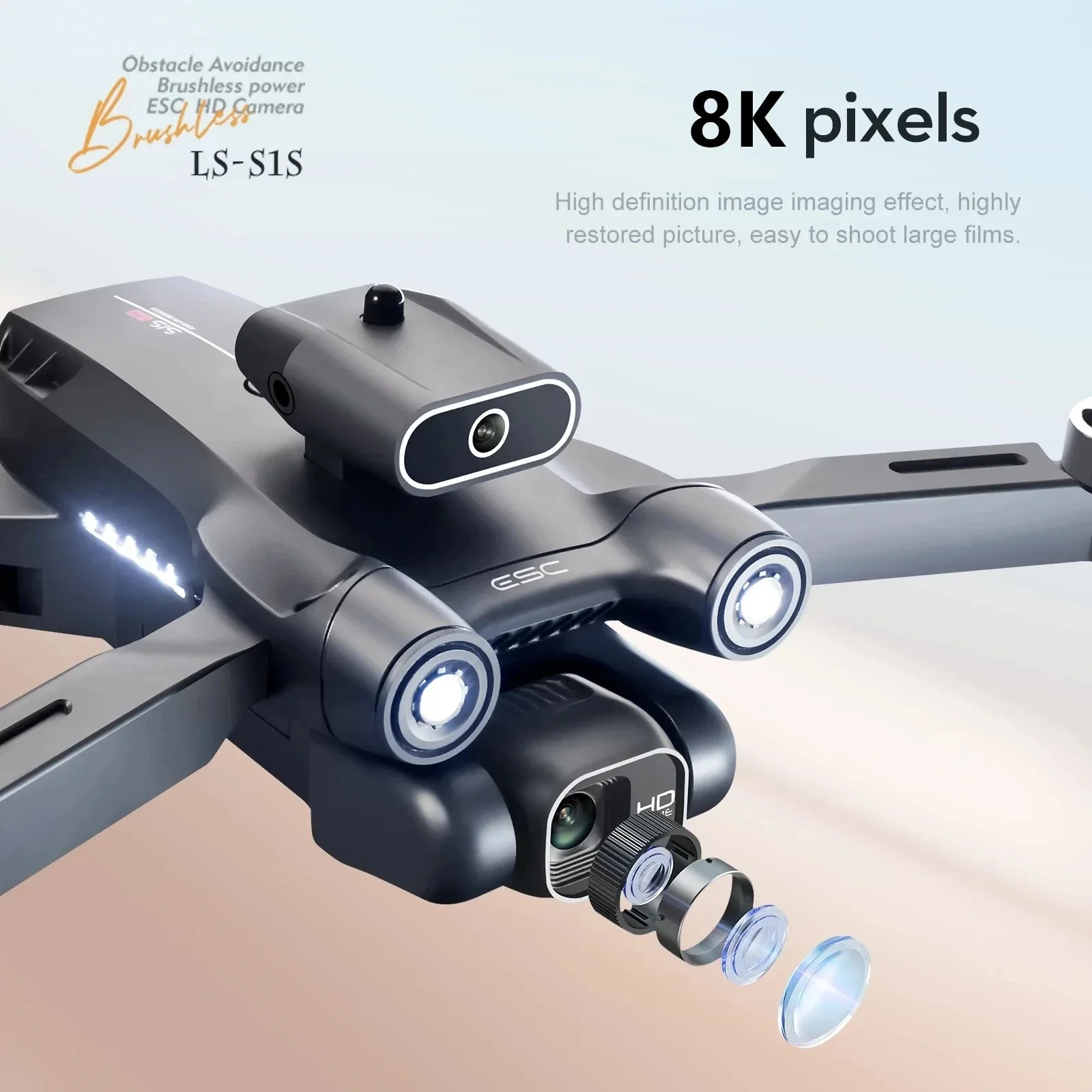 Yeni S1S 5G GPS Drone kamera 8 - Drone Cinematic incelemesi ve fiyatı
