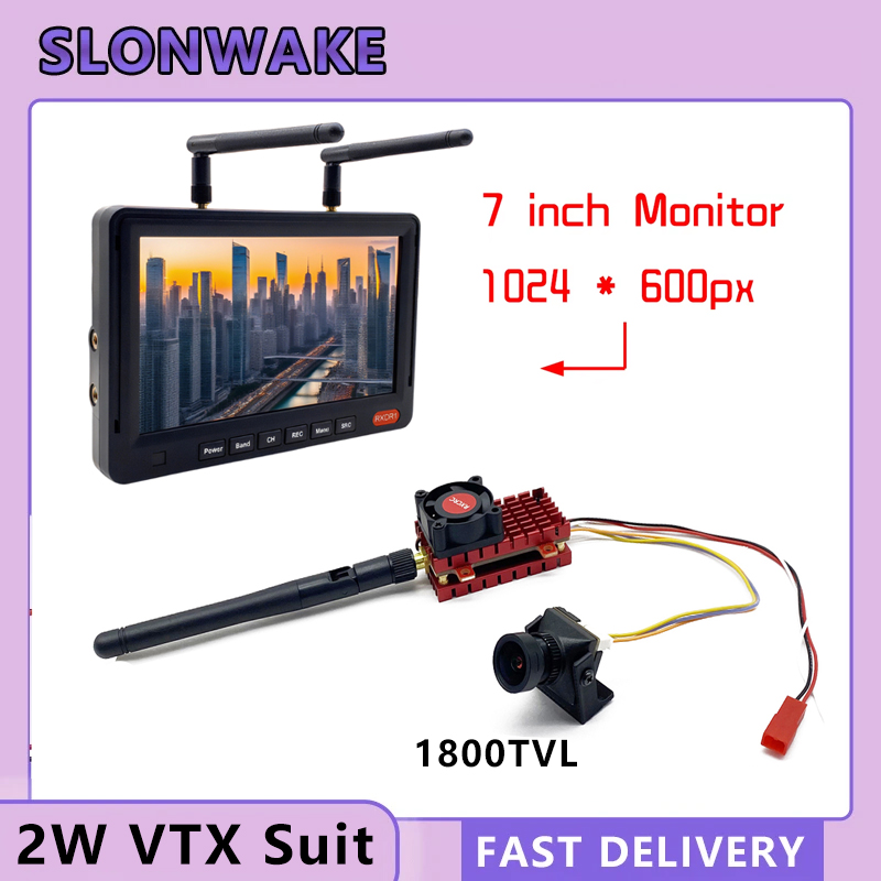 SLONWAKE 5.8G 2W VTX FPV 1800T - Drone Cinematic incelemesi ve fiyatı