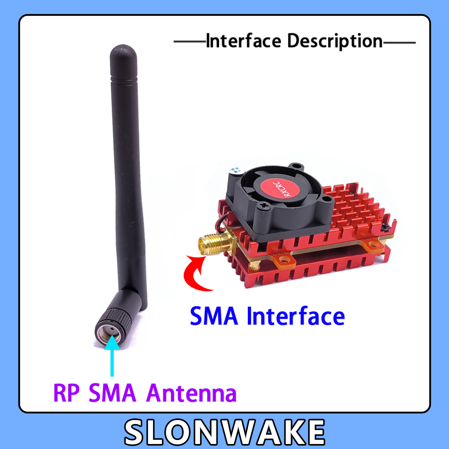 SLONWAKE 5.8G 2W VTX FPV 1800T - Drone Cinematic incelemesi ve fiyatı