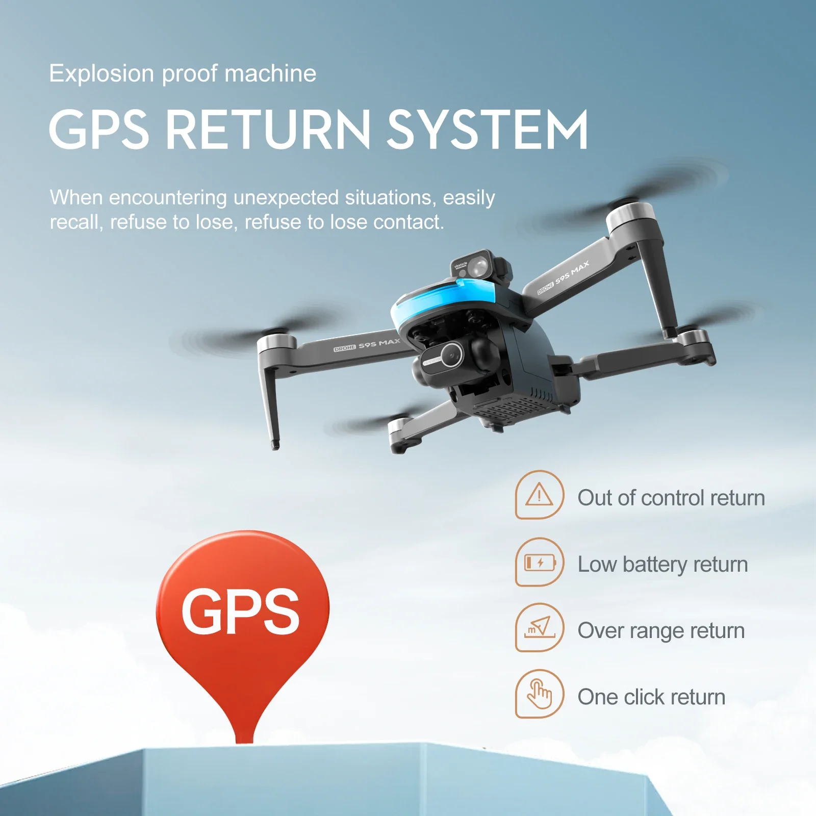 YENI S9S MAX MINI Drone 4K 2 E - Drone Cinematic incelemesi ve fiyatı