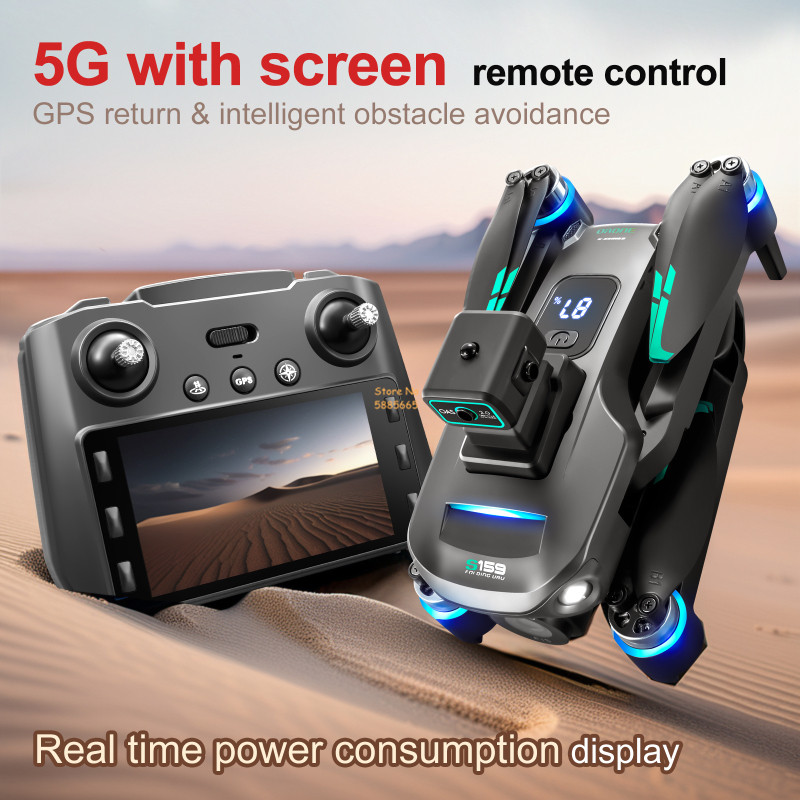 8K Çift Kamera 5G WIFI FPV Uza - Drone Cinematic incelemesi ve fiyatı