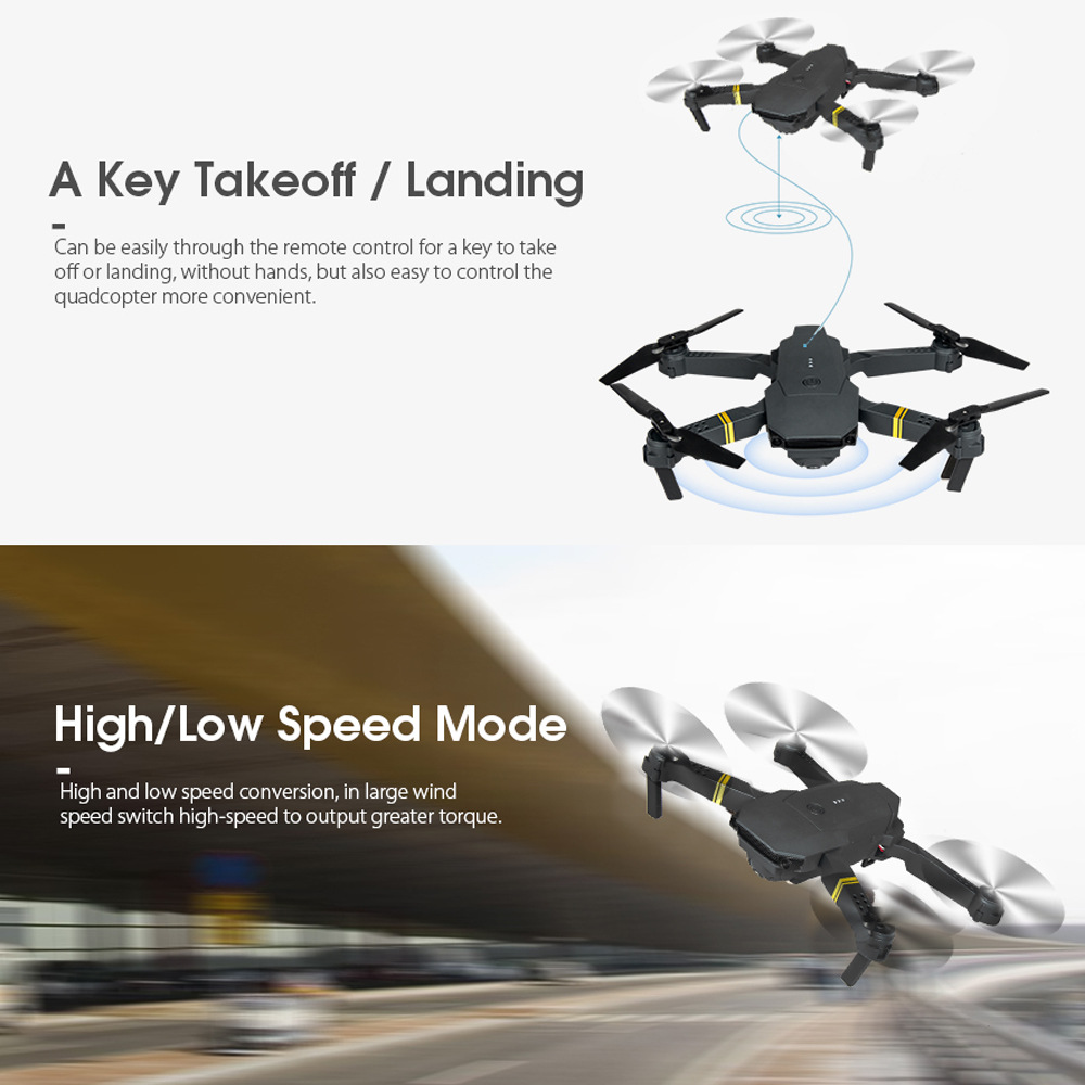 E88/E58 4K yüksek çözünürlüklü - Eachine Drone E58 incelemesi ve fiyatı