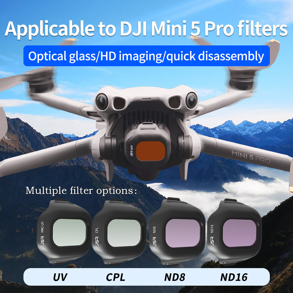 DJI Mini 5 Pro Lens Filtreleri - Drone Ndvi incelemesi ve fiyatı
