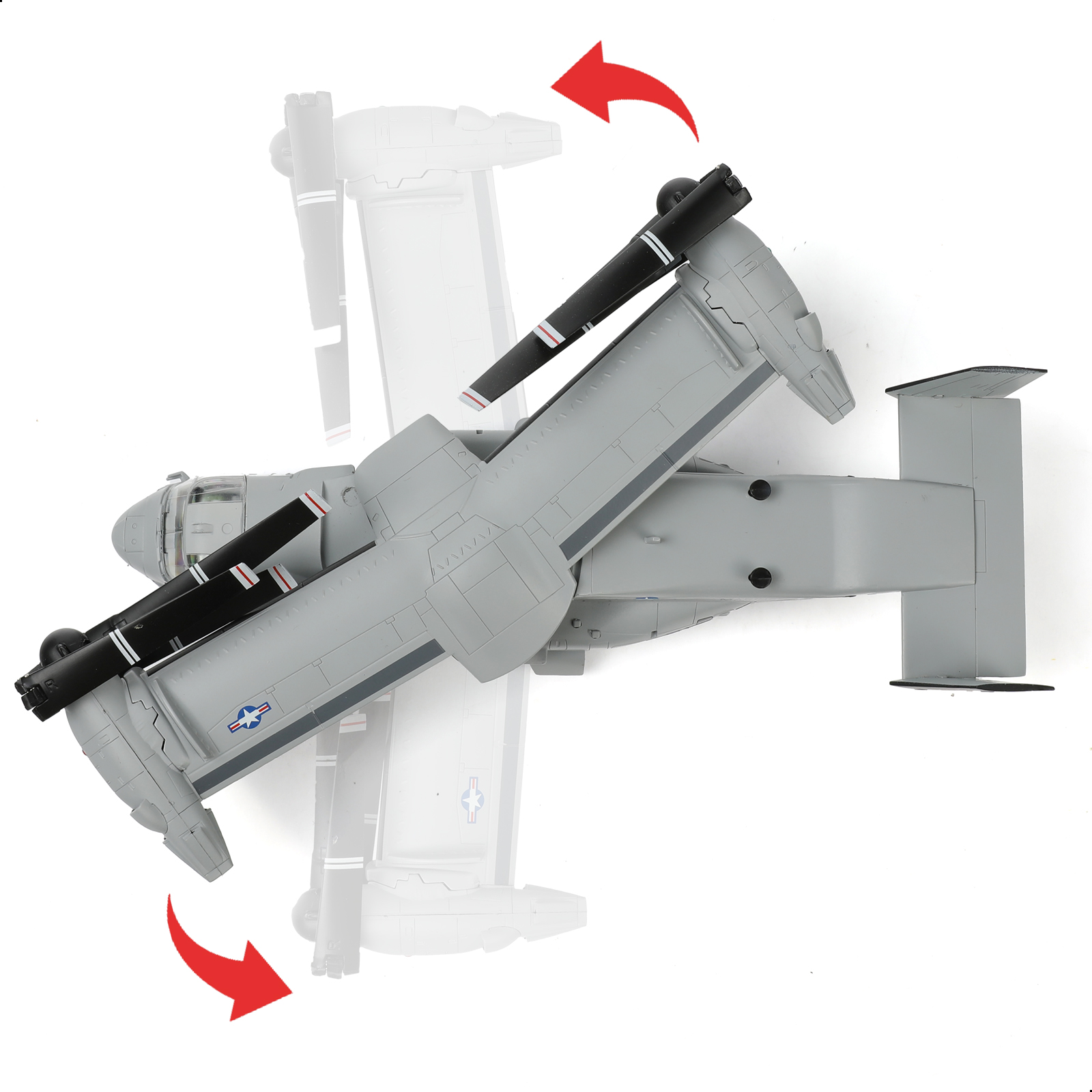 NUOTIE 1/72 ABD Donanması VMMT - Jjrc Drone X12 incelemesi ve fiyatı