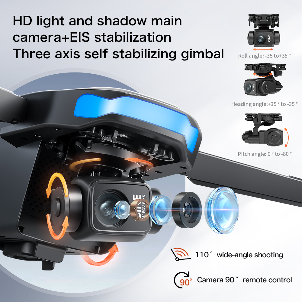 Yeni S-X1 MAX Drone GPS 8K Pro - Drone Cinematic incelemesi ve fiyatı