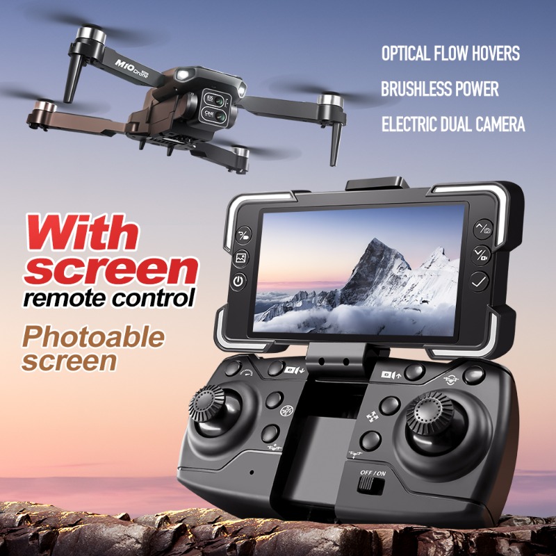 M10 Kamera Drone'u Ekranlı Uza - Drone Cinematic incelemesi ve fiyatı